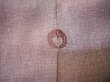 Photo3: Mint I0629T Used Japanese Kimono Smoky Light Rose KOMON dyed / Silk.   (Grade A) (3)