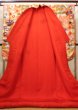 Photo4: J0219B Used Japanese Creamy Light Vermilion UCHIKAKE Wedding by Silk. Phoenix  (Grade A) (4)