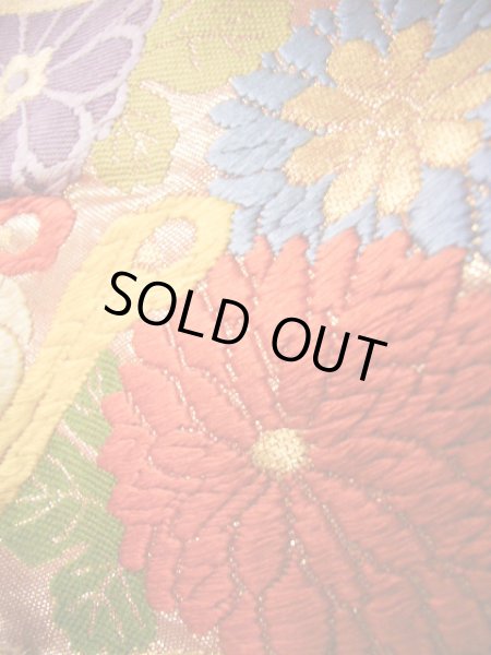 Photo20: J0219B Used Japanese Creamy Light Vermilion UCHIKAKE Wedding by Silk. Phoenix  (Grade A) (20)