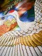 Photo16: J0219C Used Japanese   Multi Color UCHIKAKE Wedding by Silk. Crane  (Grade A+) (16)