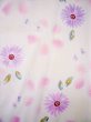 Photo3: J0617Q Used Japanese Sweet  Pink YUKATA summer / Cotton. Flower  (Grade B) (3)