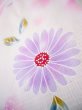 Photo8: J0617Q Used Japanese Sweet  Pink YUKATA summer / Cotton. Flower  (Grade B) (8)