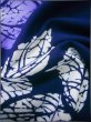 Photo10: Mint J0702P Used Japanese Bluish  Indigo Blue YUKATA summer / Cotton. Flower  (Grade A) (10)