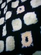 Photo7: J0710K Used Japanese   Indigo Blue YUKATA summer / Cotton. Quadrangle, Arimatsu Shibori RARE design (Grade C) (7)