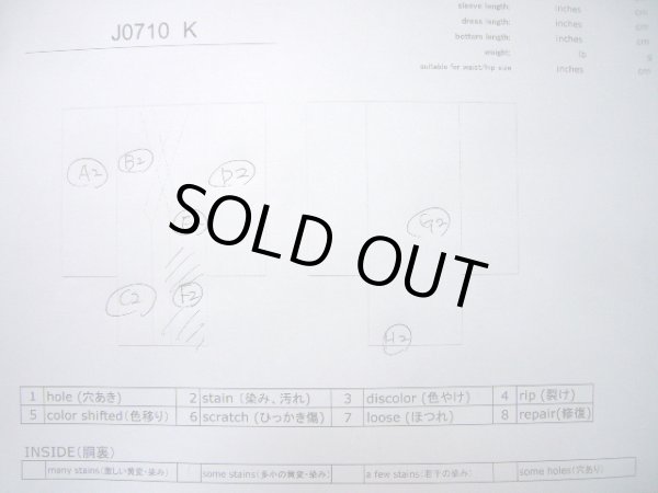 Photo11: J0710K Used Japanese   Indigo Blue YUKATA summer / Cotton. Quadrangle, Arimatsu Shibori RARE design (Grade C) (11)