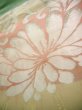 Photo11: J0918Q Vintage Japanese Kimono Pale  Pink FUKURO OBI sash Flower Silk.  (Grade C) (11)