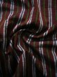 Photo10: Mint J0926K Used Japanese   Brown TSUMUGI pongee / Silk. Boat   (Grade A) (10)