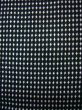 Photo6: J1001W Used Japanese   Black ORI woven / Cotton. Dot   (Grade C) (6)