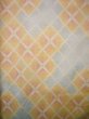 Photo3: Mint J1023T Used Japanese Light Heather Multi Color OSHIMA TSUMGI pongee / Silk. Quadrangle, TATE YOKO weave  (Grade A) (3)