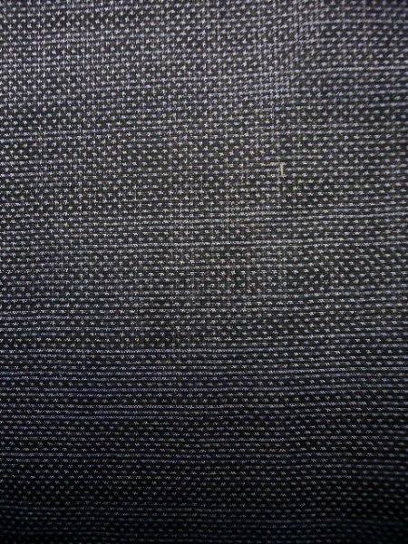 Photo7: J1023V Used Japanese Heather  Black OSHIMA TSUMGI pongee / Silk. Abstract pattern, TATE YOKO weave  (Grade B) (7)