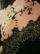 Photo9: J1104I Used Japanese   Black Kids / Silk. Flower,   (Grade D) (9)