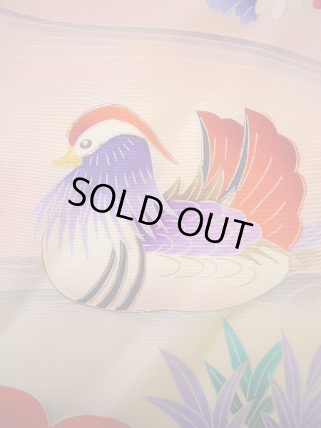 Photo14: J1104R Used Japanese Pale Light Pink Kids / Silk. Peony,   (Grade B) (14)