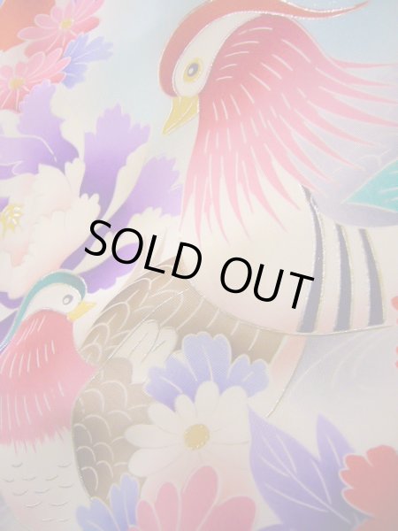 Photo17: J1104R Used Japanese Pale Light Pink Kids / Silk. Peony,   (Grade B) (17)