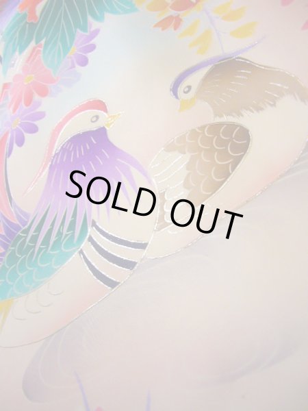 Photo21: J1104R Used Japanese Pale Light Pink Kids / Silk. Peony,   (Grade B) (21)