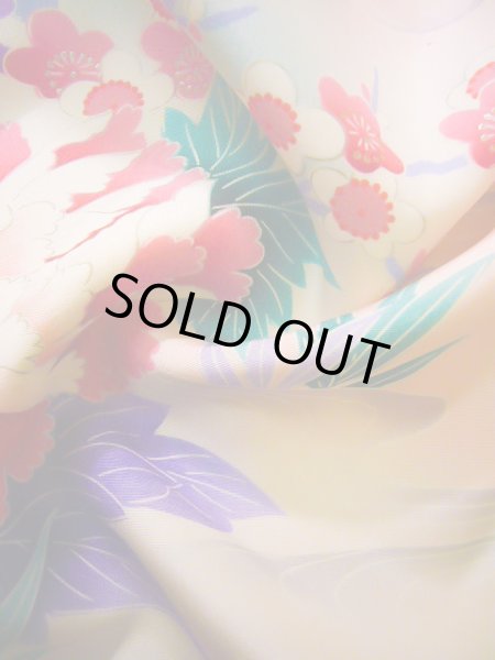 Photo27: J1104R Used Japanese Pale Light Pink Kids / Silk. Peony,   (Grade B) (27)