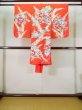 Photo1: J1104S Used Japanese Light  Orange Kids / Silk. Peony,   (Grade B) (1)