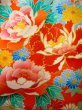 Photo7: J1104S Used Japanese Light  Orange Kids / Silk. Peony,   (Grade B) (7)