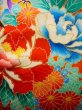 Photo12: J1104S Used Japanese Light  Orange Kids / Silk. Peony,   (Grade B) (12)