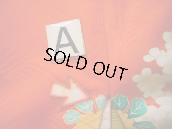 Photo24: J1104S Used Japanese Light  Orange Kids / Silk. Peony,   (Grade B) (24)