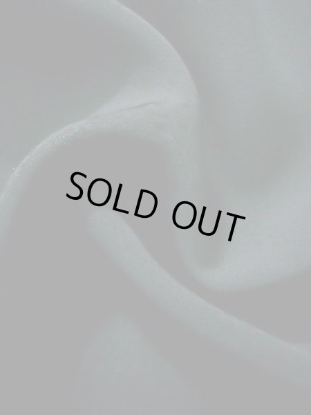 Photo11: Mint J1209W Vintage Japanese women   Black HAORI short jacket / Silk.    (Grade B) (11)