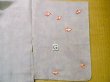Photo20: J1216J Used Japanese Light  Gray HAORI short jacket / Silk. Flower,   (Grade C) (20)