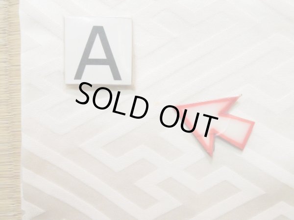 Photo19: J1223P Used Japanese   White FURISODE long-sleeved / Silk. Chrysanthemum, narcissus pattern  (Grade B) (19)