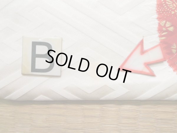 Photo20: J1223P Used Japanese   White FURISODE long-sleeved / Silk. Chrysanthemum, narcissus pattern  (Grade B) (20)