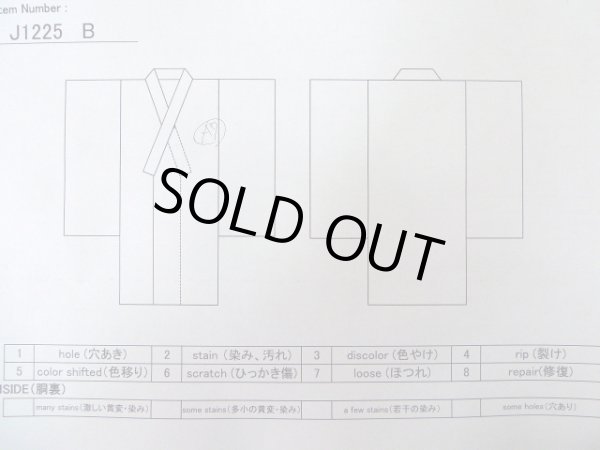 Photo17: J1225B Used Japanese   Black FURISODE long-sleeved / Silk. Leaf, rose pattern  (Grade B) (17)