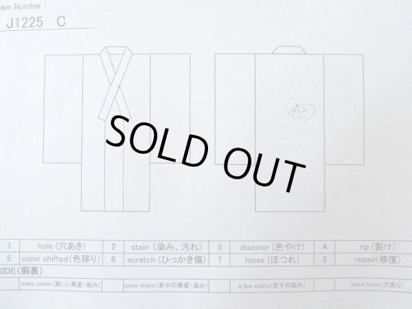 Photo19: J1225C Used Japanese Pale  Vermilion FURISODE long-sleeved / Silk. Flower,   (Grade A) (19)