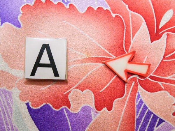 Photo16: J1225E Used Japanese Pale Light Wisteria FURISODE long-sleeved / Silk.  lily pattern  (Grade B) (16)