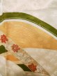 Photo7: J1225F Used Japanese Light  Cream FURISODE long-sleeved / Silk. Chrysanthemum,   (Grade A) (7)