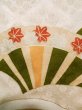 Photo8: J1225F Used Japanese Light  Cream FURISODE long-sleeved / Silk. Chrysanthemum,   (Grade A) (8)