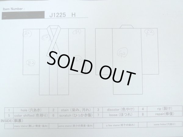 Photo17: J1225H Used Japanese Pale  Yellow FURISODE long-sleeved / Silk. Chrysanthemum,   (Grade B) (17)