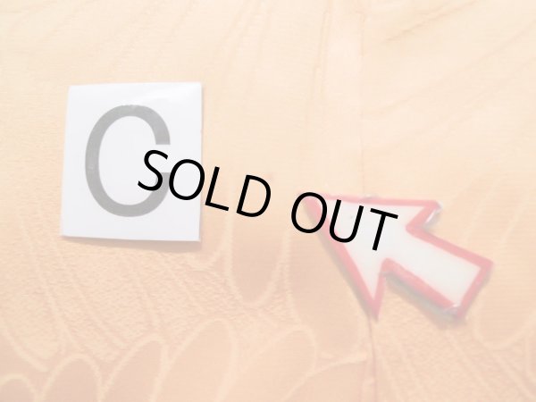 Photo20: J1225H Used Japanese Pale  Yellow FURISODE long-sleeved / Silk. Chrysanthemum,   (Grade B) (20)