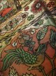 Photo7: JET0415J Used Japanese Dark  Multi Color Cutting cloth    (Grade C) (7)