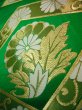 Photo6: JET0423B Used Japanese   Green Cutting cloth    (Grade B) (6)