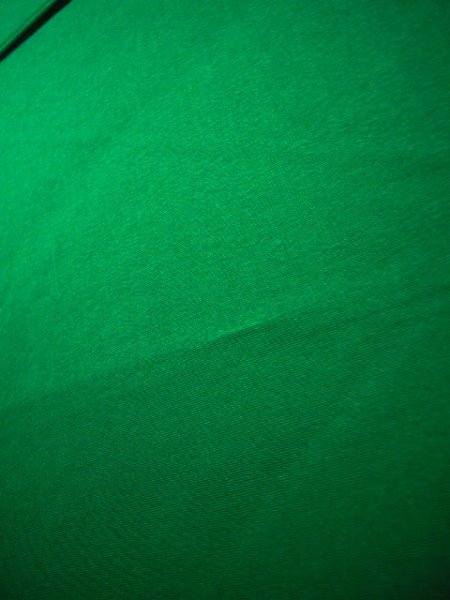 Photo4: JET0423C Used Japanese   Green Cutting cloth    (Grade B) (4)