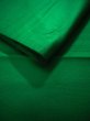 Photo5: JET0423D Used Japanese   Green Cutting cloth    (Grade B) (5)