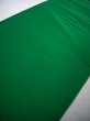 Photo6: JET0423D Used Japanese   Green Cutting cloth    (Grade B) (6)