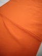 Photo6: JET0423L Used Japanese   Orange Cutting cloth    (Grade B) (6)