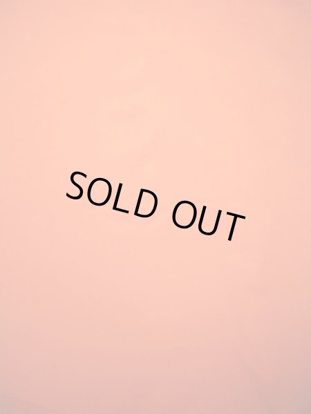 Photo2: JET0423M Used Japanese   Orange Cutting cloth    (Grade B) (2)