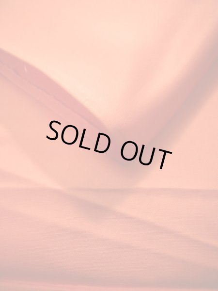 Photo5: JET0423M Used Japanese   Orange Cutting cloth    (Grade B) (5)