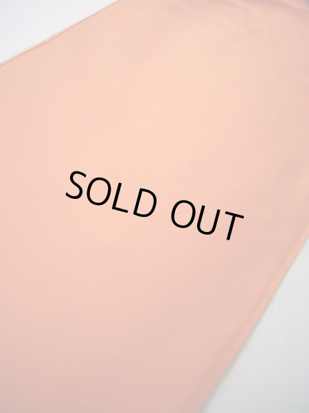 Photo6: JET0423M Used Japanese   Orange Cutting cloth    (Grade B) (6)