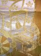 Photo3: JET0423N Used Japanese   Gold Cutting cloth    (Grade B) (3)