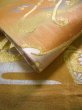 Photo7: JET0423N Used Japanese   Gold Cutting cloth    (Grade B) (7)