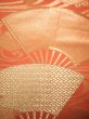 Photo4: JET0423P Used Japanese   Orange Cutting cloth    (Grade B) (4)