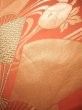 Photo7: JET0423P Used Japanese   Orange Cutting cloth    (Grade B) (7)