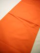 Photo1: JET0423Q Used Japanese   Orange Cutting cloth    (Grade B) (1)