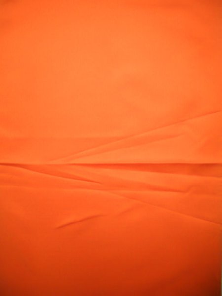 Photo2: JET0423Q Used Japanese   Orange Cutting cloth    (Grade B) (2)