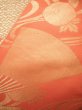 Photo4: JET0423R Used Japanese   Orange Cutting cloth    (Grade B) (4)